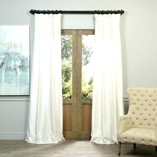White Textured Curtains – Asianfoodrecipes (View 10 of 25)