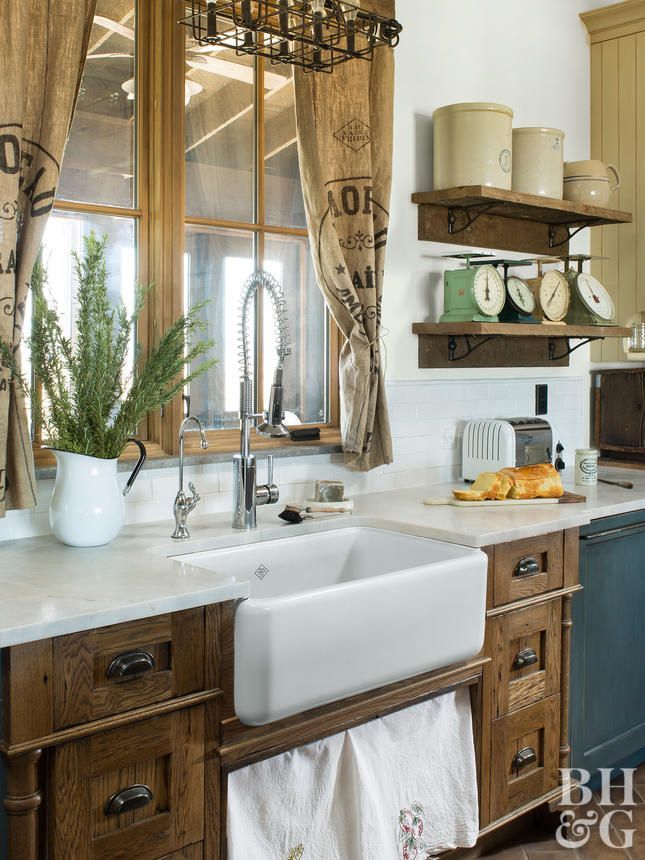 17 Rustic Window Treatments You'll Want To Try Now In 2019 Throughout Rustic Kitchen Curtains (View 12 of 25)