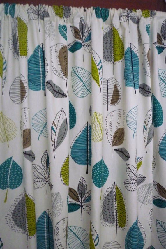 30" Teal Curtain Panel Window Draperies Kitchen Sink Skirt Rod Pocket  Ruched Or Flat 54" X 30" 100% Cotton In Rod Pocket Cotton Solid Color Ruched Ruffle Kitchen Curtains (View 9 of 25)