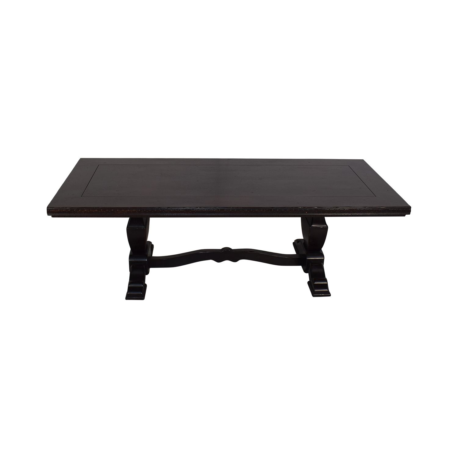 75% Off – South Cone Furniture South Cone Furniture Salvatore Dining Table  / Tables With Regard To Latest Salvaged Black Shayne Drop Leaf Kitchen Tables (Photo 17 of 25)