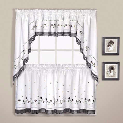 89 Best Kitchen & Tier Curtains Images | Tier Curtains For Glasgow Curtain Tier Sets (View 3 of 25)