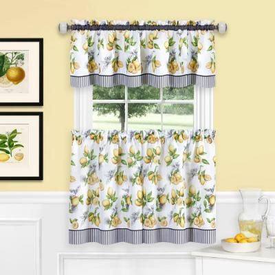 Achim Precious Multicolor Polyester Printed Tier And Swag Within Multicolored Printed Curtain Tier And Swag Sets (View 14 of 25)