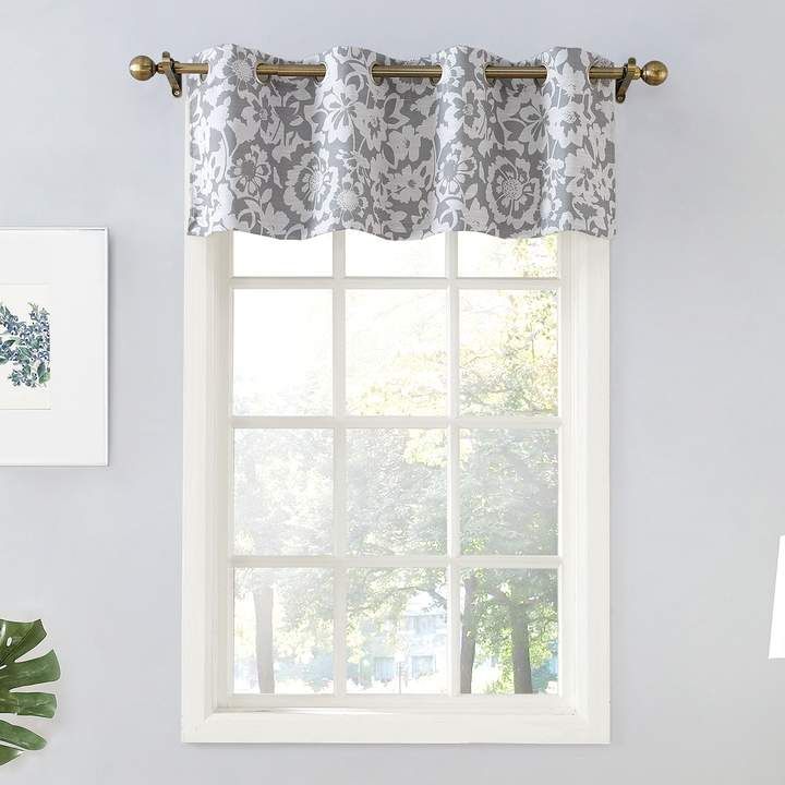 Ariana Cotton Oversized Ruffle Valance White 50X18" | For Regarding Maize Vertical Ruffled Waterfall Valance And Curtain Tiers (Photo 13 of 25)