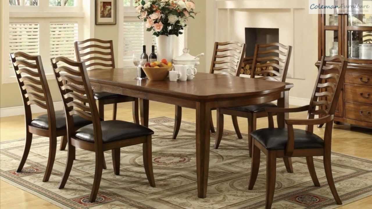 Avery Oak Rectangular Dining Room Collection From Coaster Furniture In Most Recent Avery Rectangular Dining Tables (Photo 20 of 25)