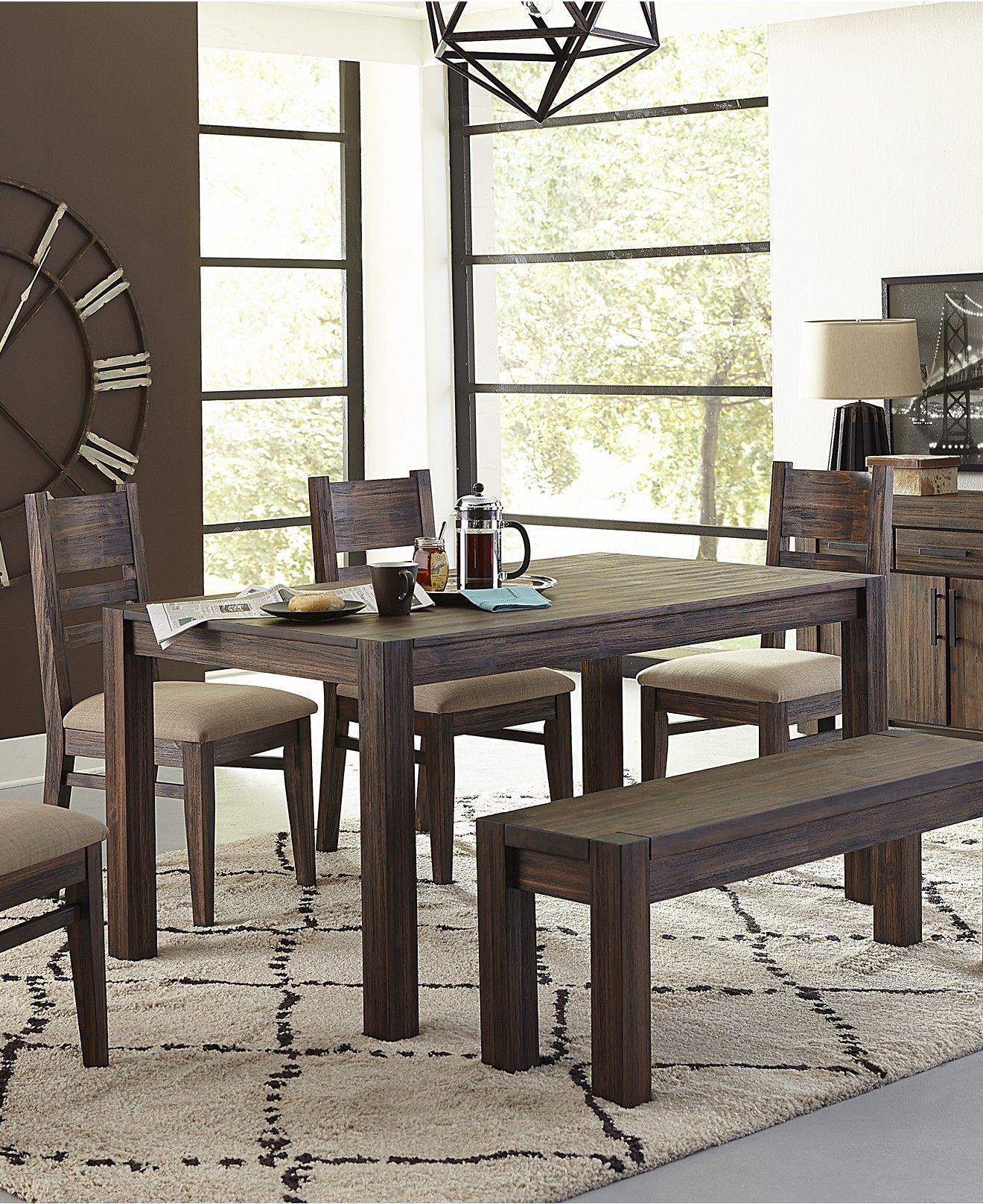 Avondale 6 Pc. Dining Room Set, Created For Macy's, (60 Regarding Most Up To Date Avondale Dining Tables (Photo 14 of 25)
