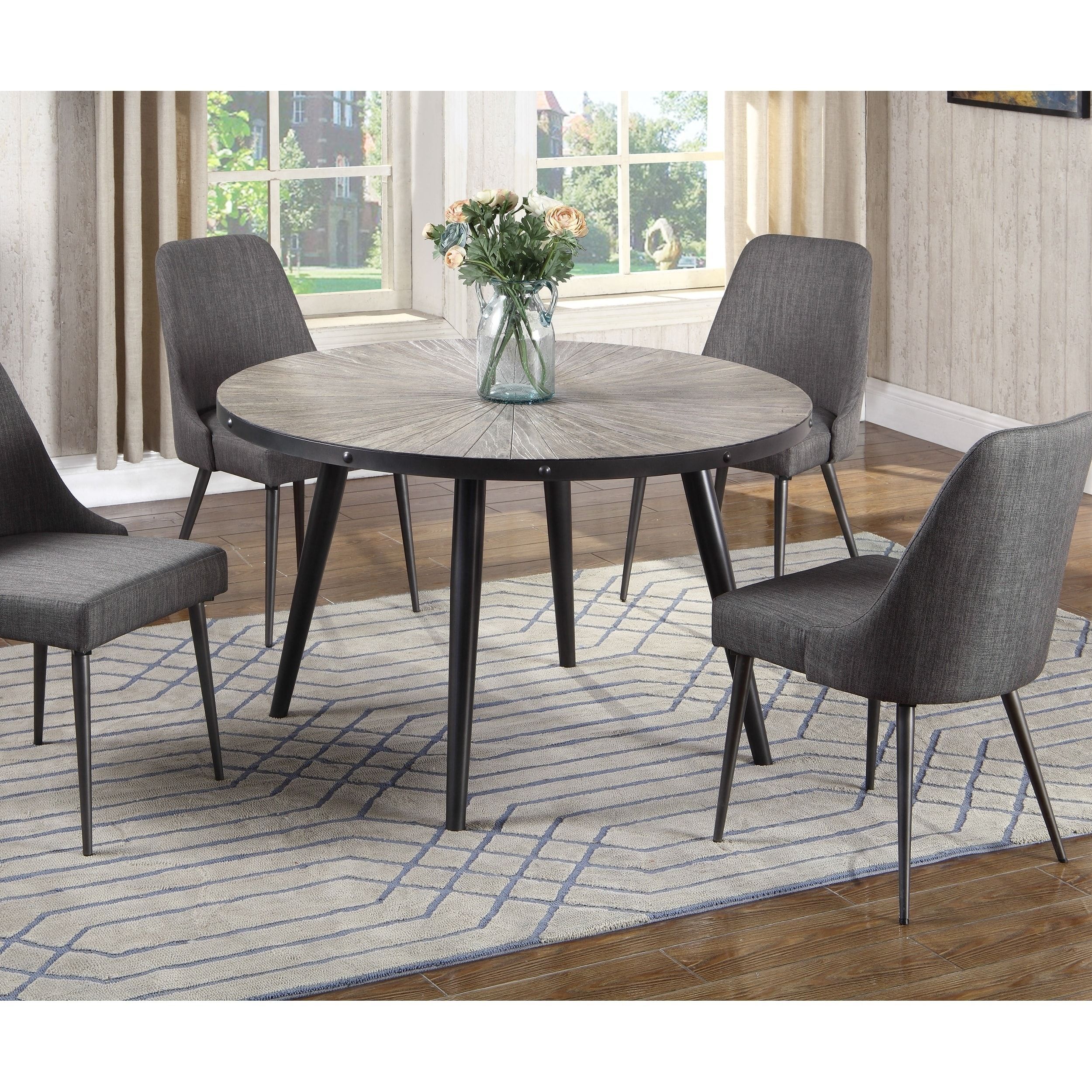 Best Master Furniture Urban Round Dining Table | Casual Pertaining To Current Montalvo Round Dining Tables (Photo 11 of 25)