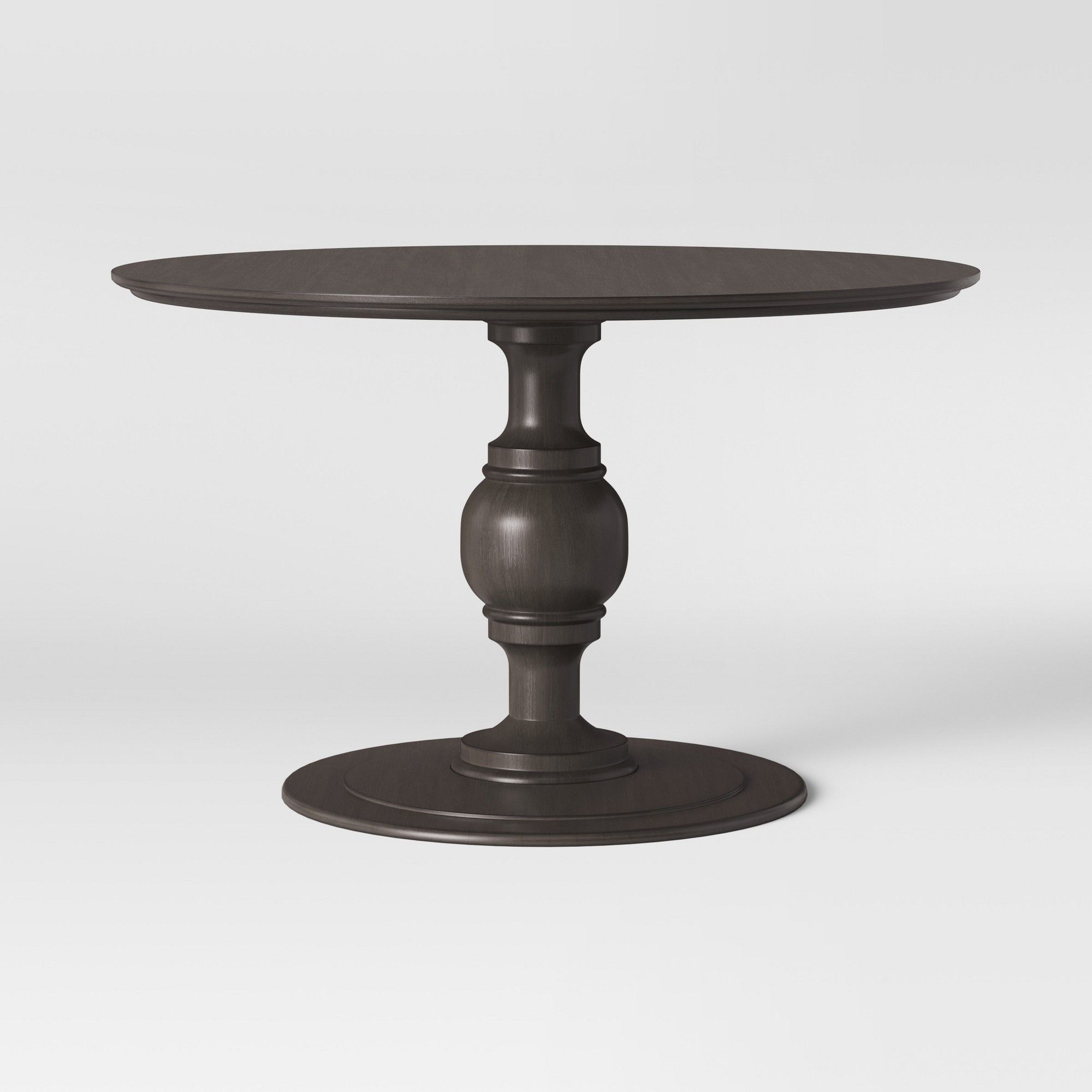 Byfield Pedestal Dining Table Reclaimed Oak Brown Within Most Recently Released Dawson Pedestal Tables (View 4 of 25)