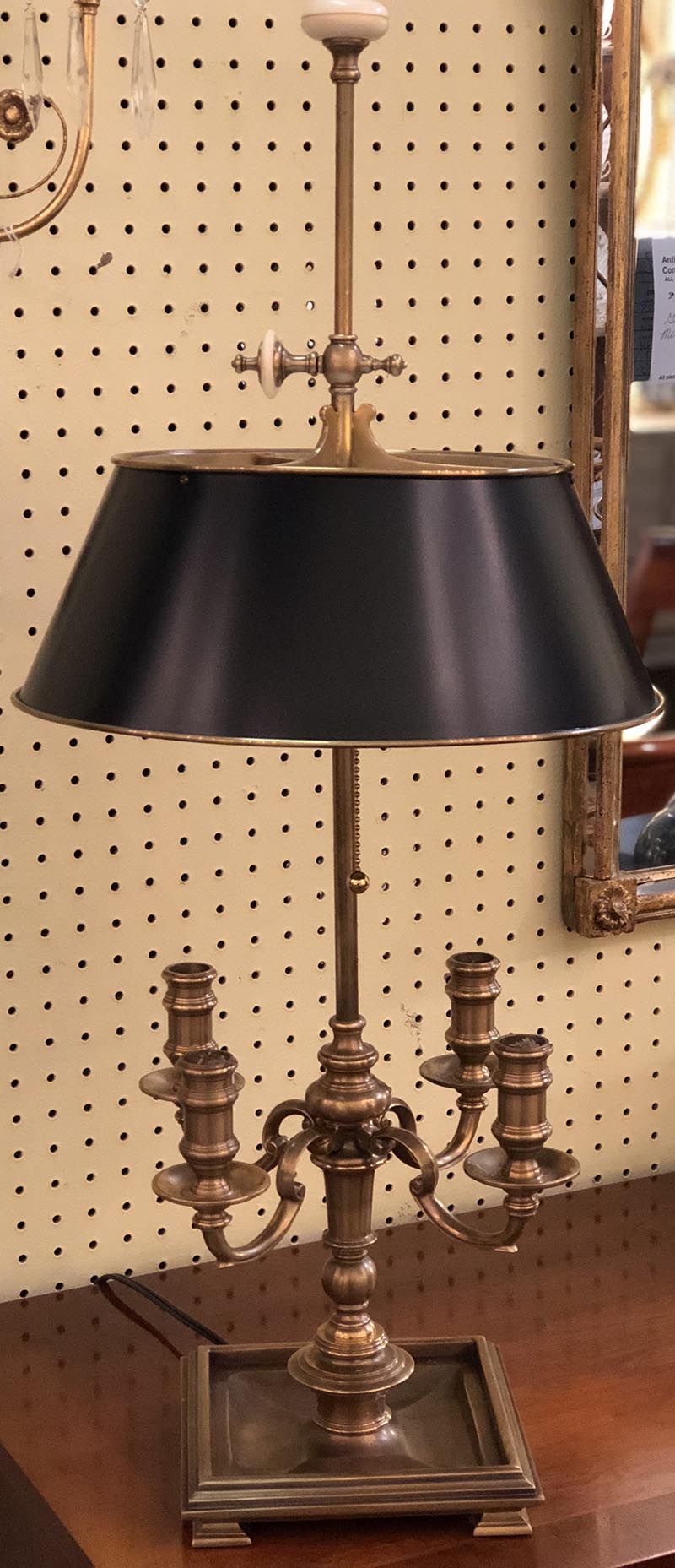 Chapman Bouillotte Lamp – Antique And Art Consignment With Regard To Most Recent Chapman Round Marble Dining Tables (Photo 24 of 25)