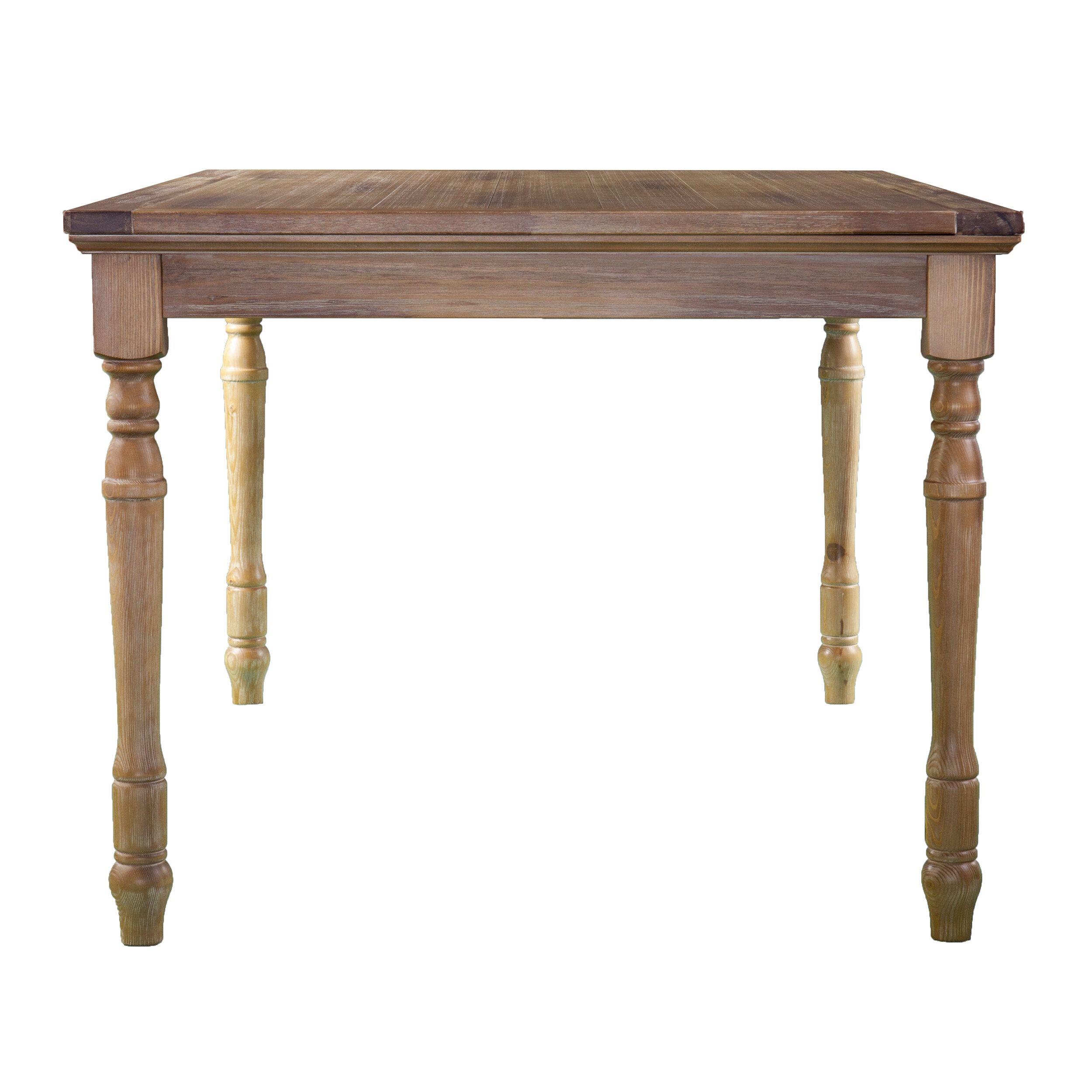 Charlton Home Io Farmhouse Dining Table & Reviews | Wayfair Within Most Recent Benchwright Bar Height Dining Tables (Photo 11 of 25)