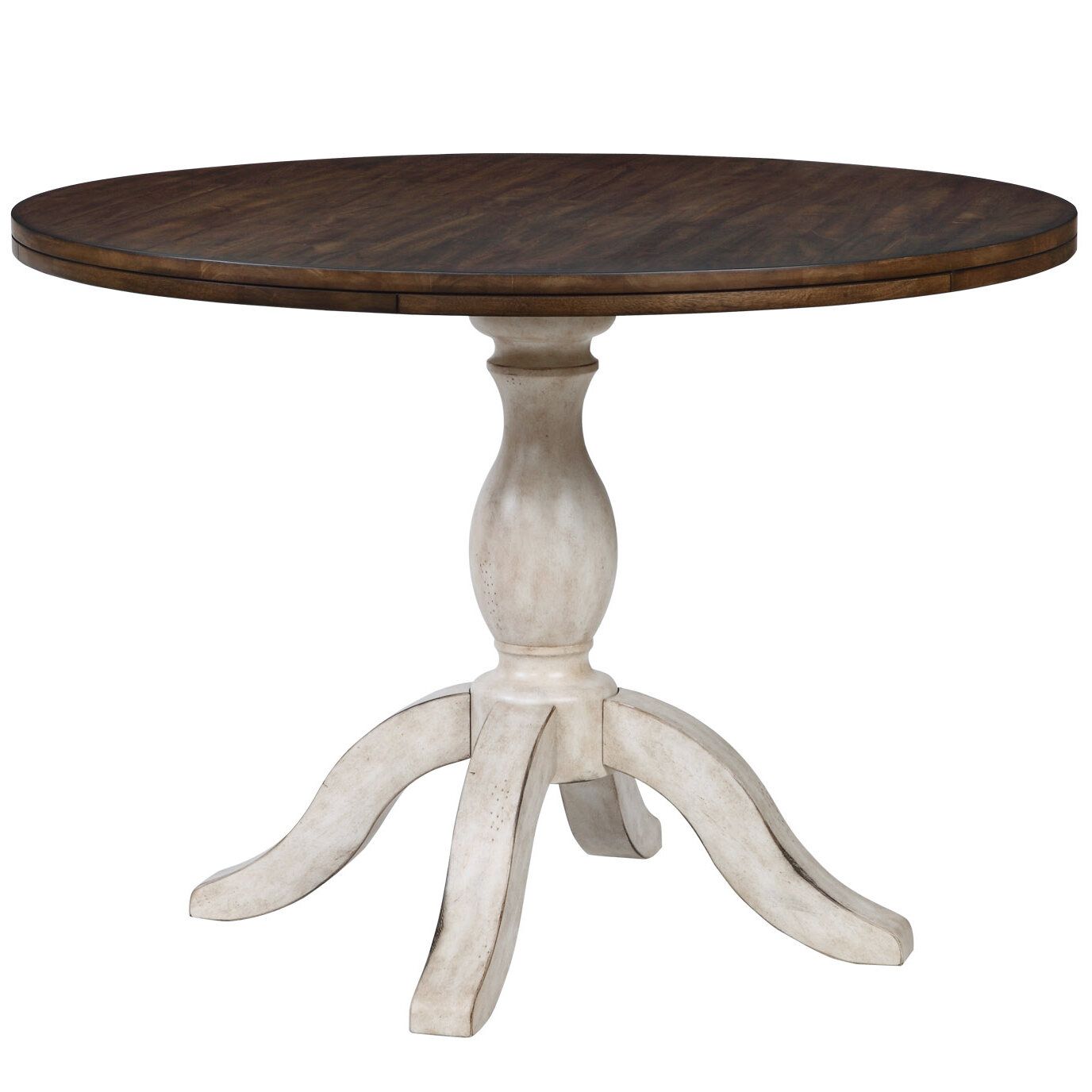 Culbertson Solid Wood Dining Table For Most Recent Christie Round Marble Dining Tables (View 23 of 25)