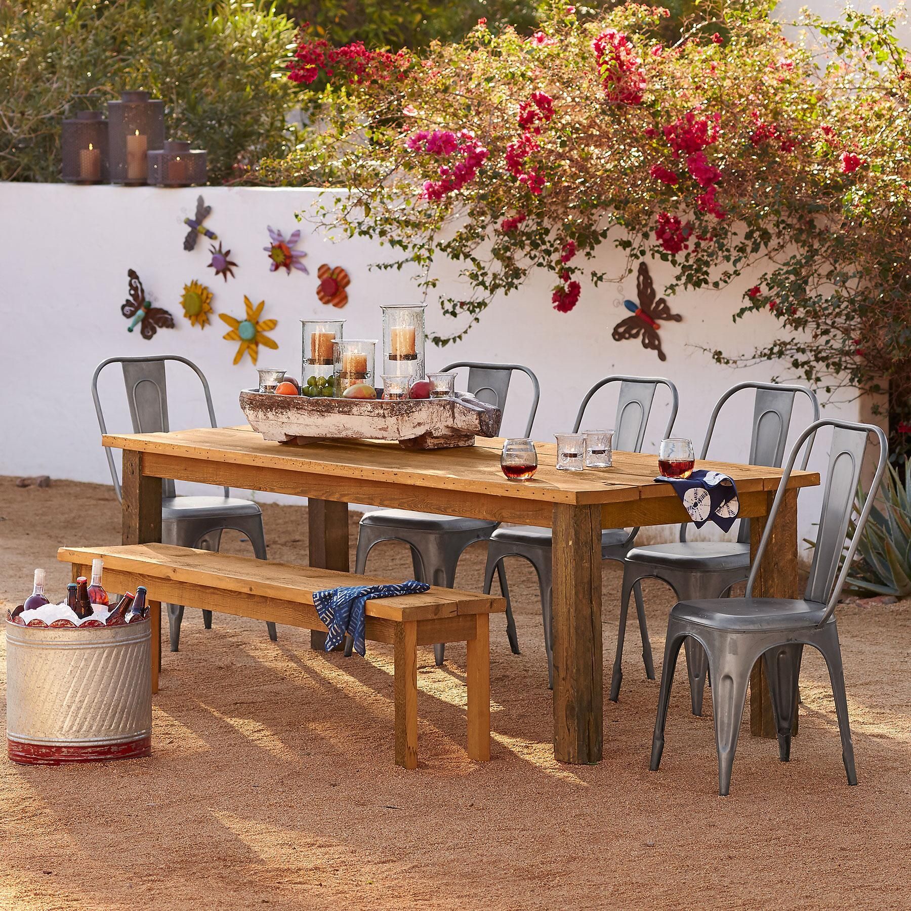 Cumberland Outdoor Dining Table — From Country Kitchen To Within Most Current Menlo Reclaimed Wood Extending Dining Tables (View 7 of 25)