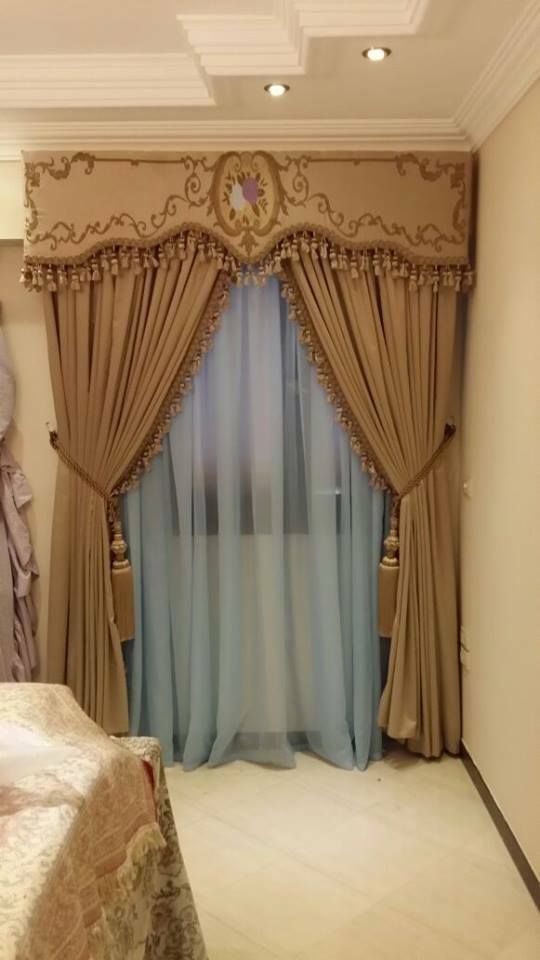 Curtain Handmade Valance Panel Tie Side Tassel Fringe Decor Home Window  Door | Ebay With Spring Daisy Tiered Curtain 3 Piece Sets (View 21 of 25)