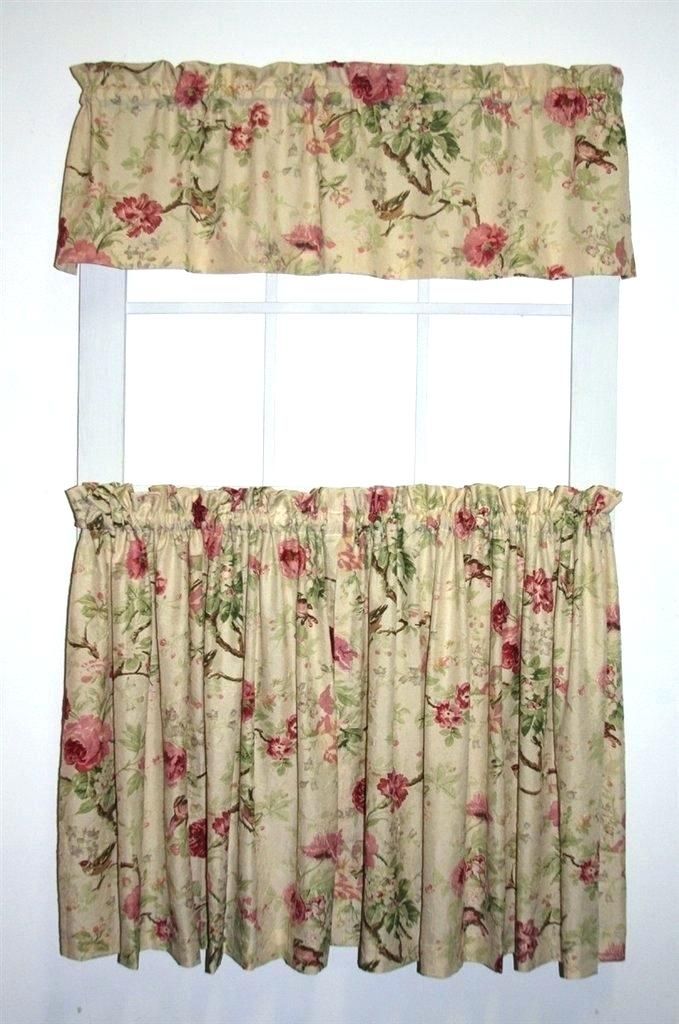 Curtain Sets With Valance – Mnkskin With Regard To Imperial Flower Jacquard Tier And Valance Kitchen Curtain Sets (View 2 of 25)