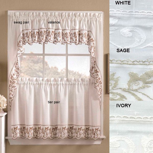 Designer Kitchen Curtains – Thecurtainshop With Regard To Glasgow Curtain Tier Sets (View 4 of 25)
