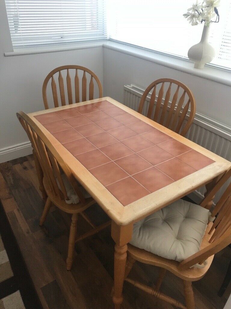 Dining Table And Chairs | In Sunderland, Tyne And Wear | Gumtree Inside 2017 Faye Dining Tables (View 21 of 25)