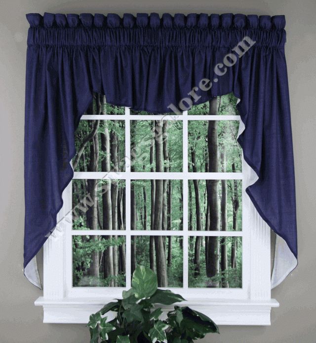 Emery Lined 3 Piece Swag Set – Curtain Product Reviews Inside Chocolate 5 Piece Curtain Tier And Swag Sets (View 20 of 25)