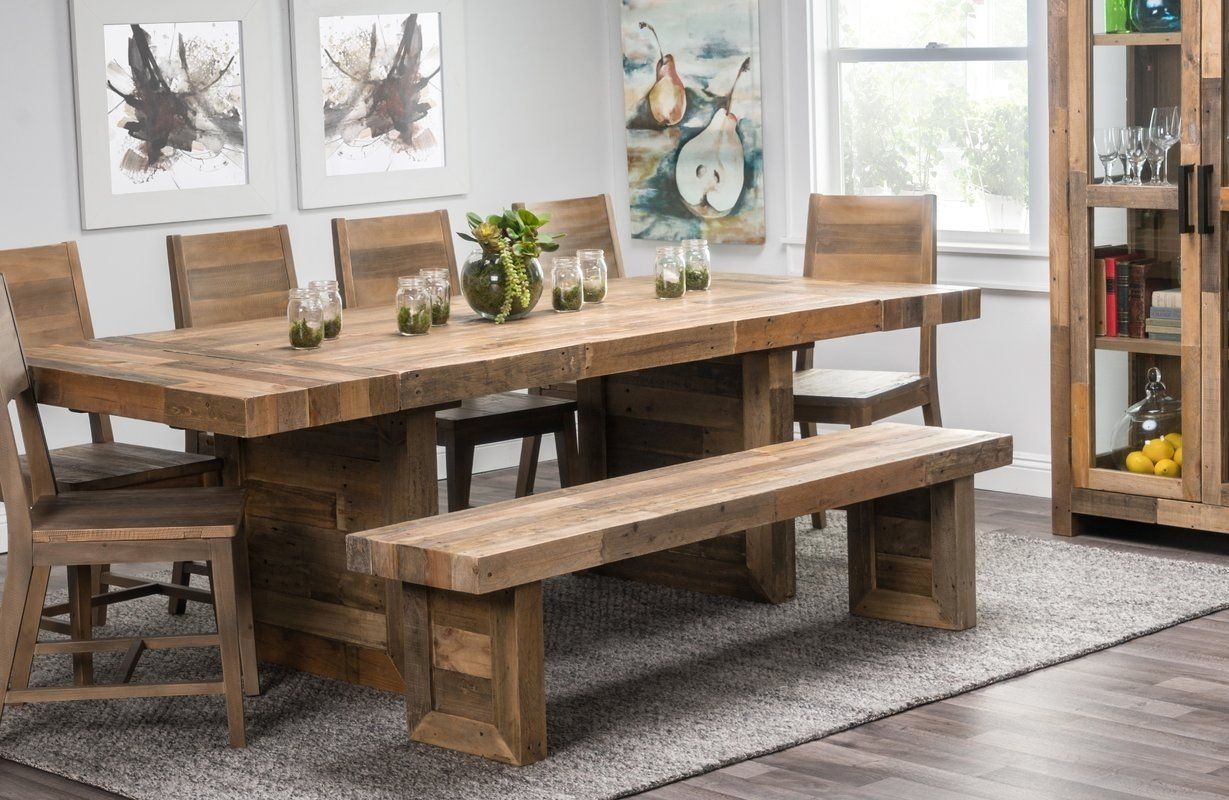 Extendable Farmhouse Table Expandable Farmhouse Table Set With Recent Modern Farmhouse Extending Dining Tables (Photo 14 of 25)