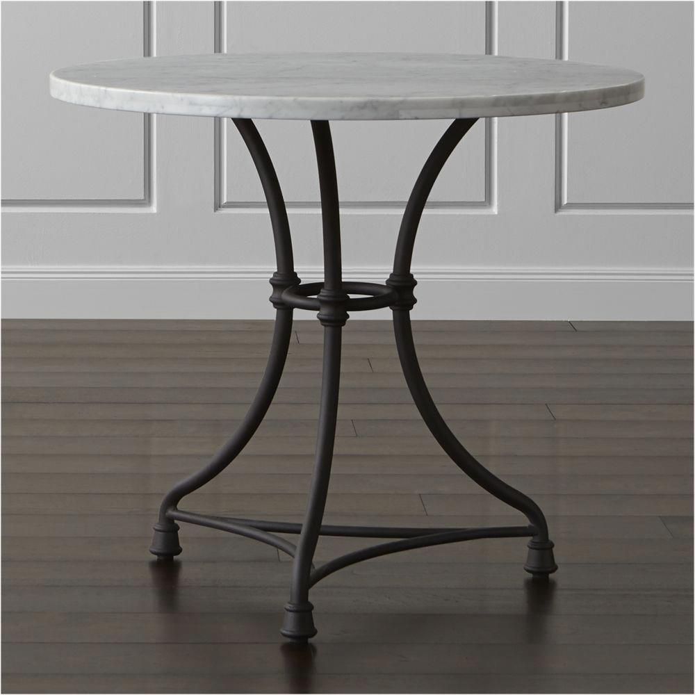 French Kitchen Round Bistro Table In 2019 | Fire Pit In Current Blair Bistro Tables (Photo 3 of 25)