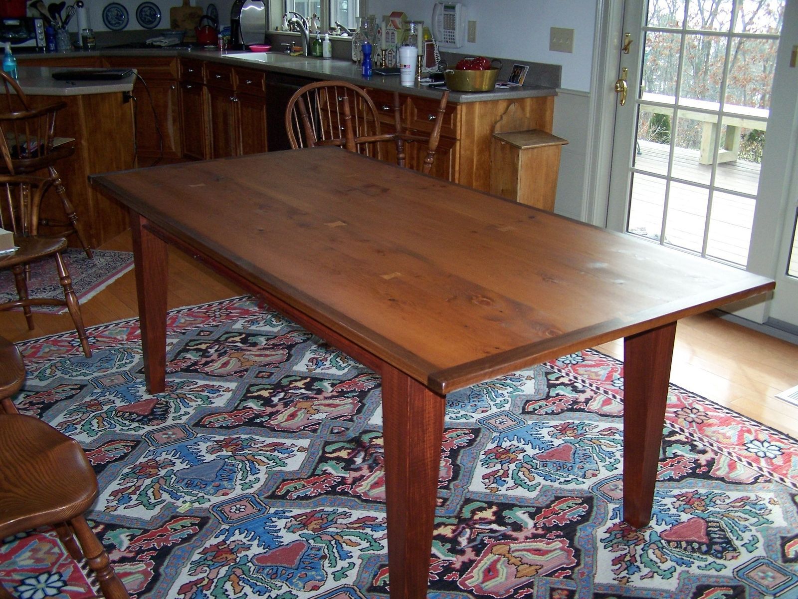 Hand Made Reclaimed Heart Pine Dining Tablesaltwater Inside Recent Stafford Reclaimed Extending Dining Tables (View 9 of 25)