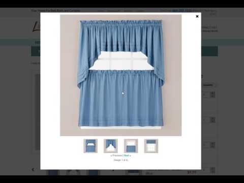 Kitchen Curtains | Tiers | Swags | Valances | Lace Kitchen Throughout Glasgow Curtain Tier Sets (View 13 of 25)