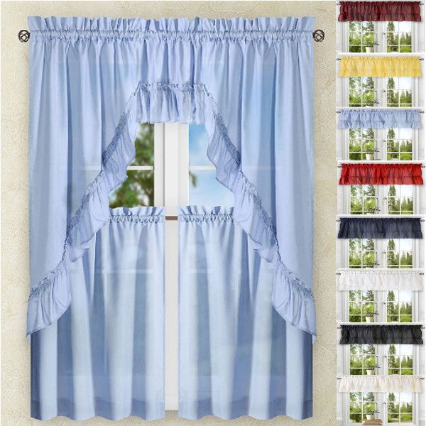 Kitchen Curtains | Tiers | Swags | Valances | Lace Kitchen Within Glasgow Curtain Tier Sets (View 1 of 25)