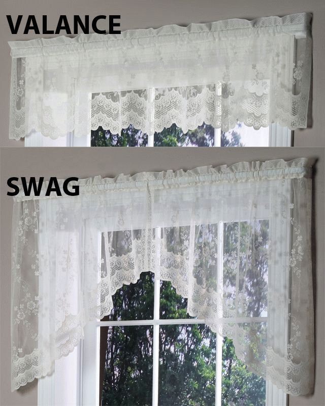 Kitchen Tier Curtains – Mona Lisa Jacquard Floral Lace Throughout Floral Lace Rod Pocket Kitchen Curtain Valance And Tiers Sets (View 21 of 25)