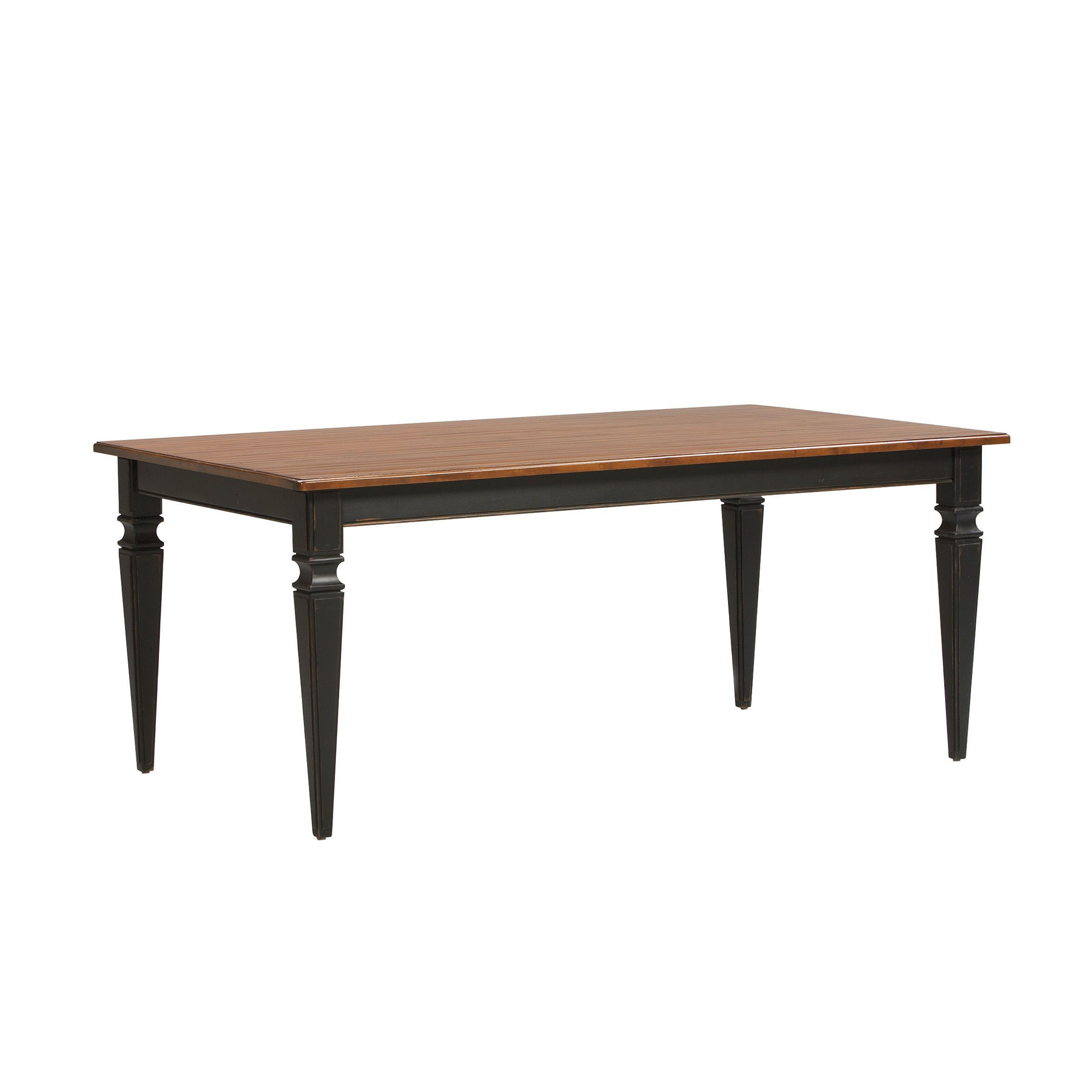 Large Avery Wavy Top Dining Table – Ethan Allen Us $1279 For Best And Newest Avery Rectangular Dining Tables (Photo 2 of 25)