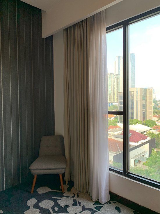 Liberty Hotel Thamrin Jakarta Ab 30€ (4̶5̶€̶): Bewertungen In Oakwood Linen Style Decorative Window Curtain Tier Sets (View 19 of 25)