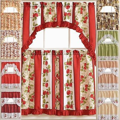 Monarch Butterfly White Kitchen Curtain Embroidered 24" Tier Inside Fluttering Butterfly White Embroidered Tier, Swag, Or Valance Kitchen Curtains (View 15 of 25)
