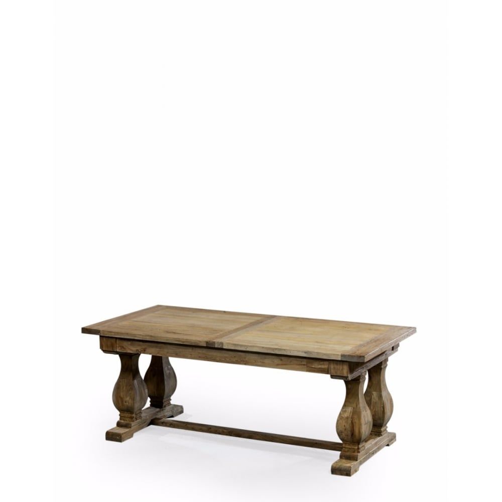 Reclaimed Elm Extending Dining Table Pertaining To Most Popular Reed Extending Dining Tables (View 12 of 25)