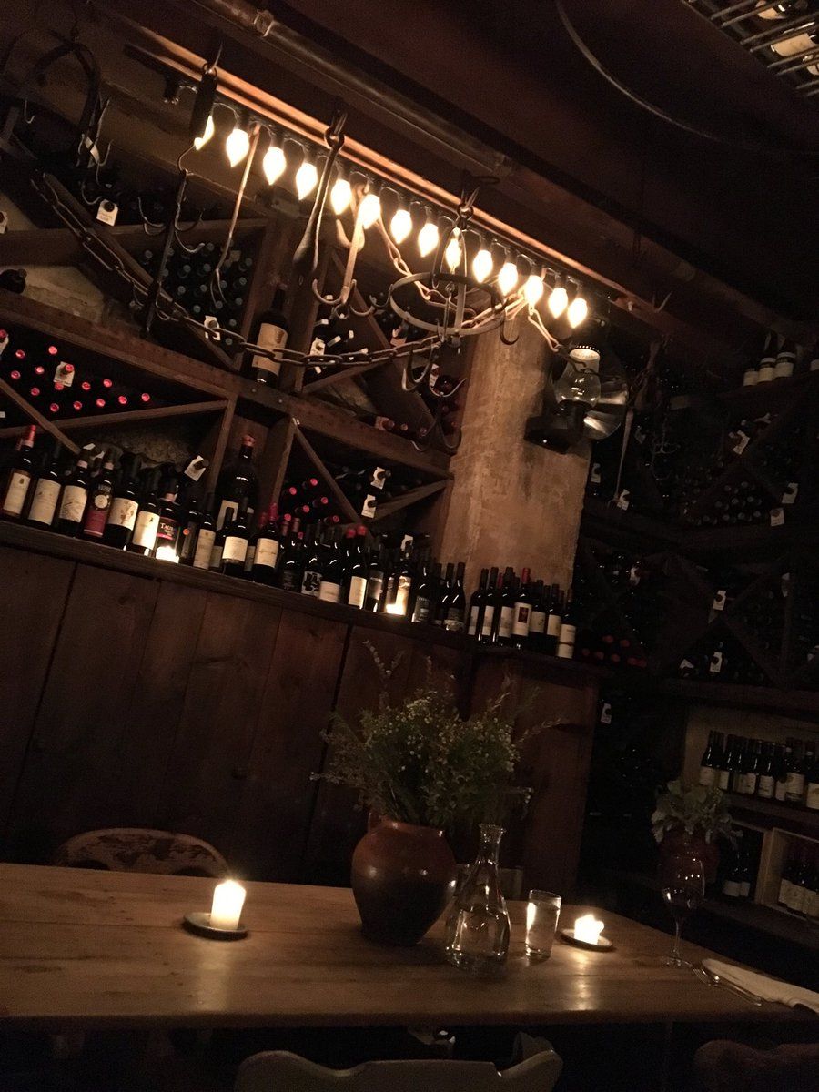 Reid Mitenbuler On Twitter: "spent New Year's In The Wine Regarding 2018 Edgar Bar Tables (Photo 18 of 25)