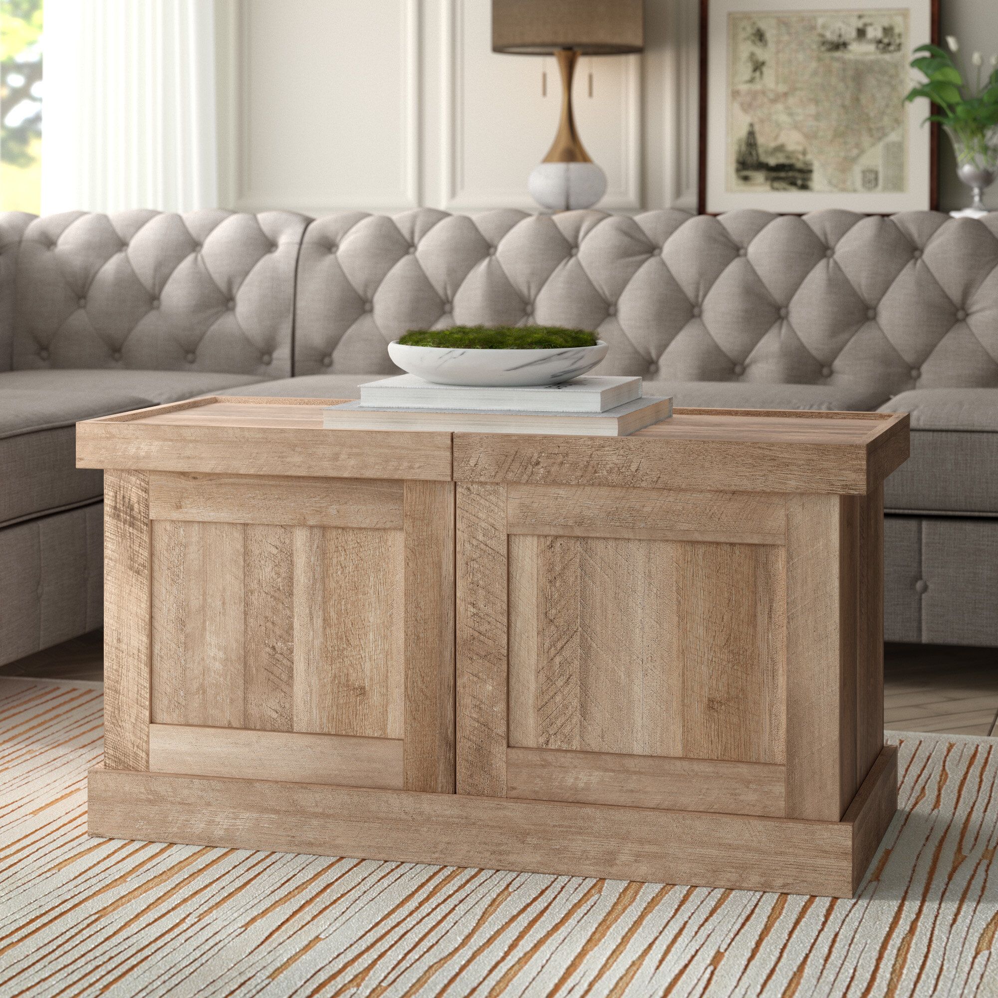 Ringgold Extendable Coffee Table Within Most Popular Menlo Reclaimed Wood Extending Dining Tables (View 19 of 25)