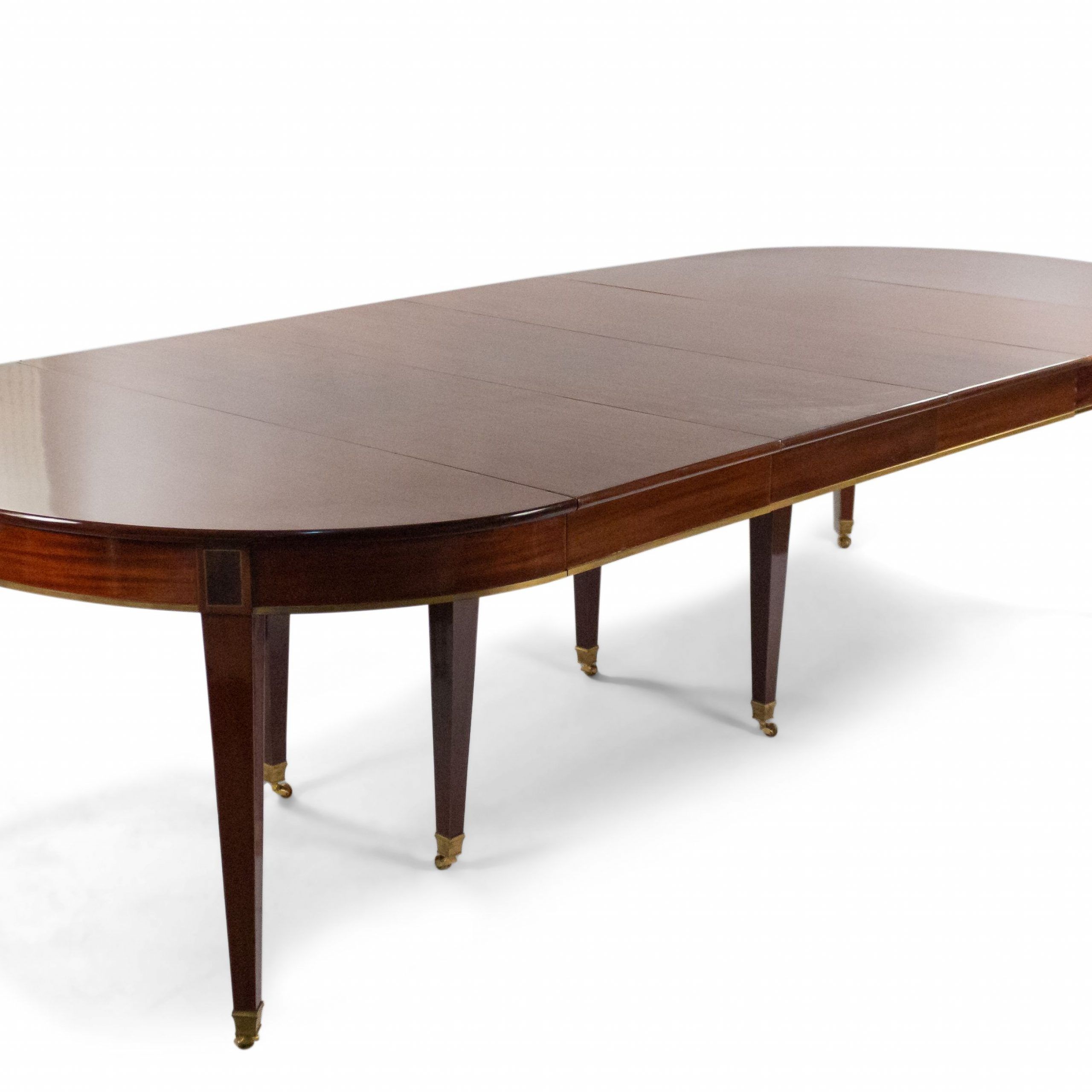 Russian Neoclassic Mahogany Dining Table | Newel With Regard To Most Current Rustic Mahogany Extending Dining Tables (View 19 of 25)
