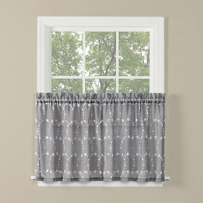 Skl Home Kate 24 Inch Tier Pair In Berry – $21.94 | Picclick For Cumberland Tier Pairs In Dove Gray (Photo 5 of 25)