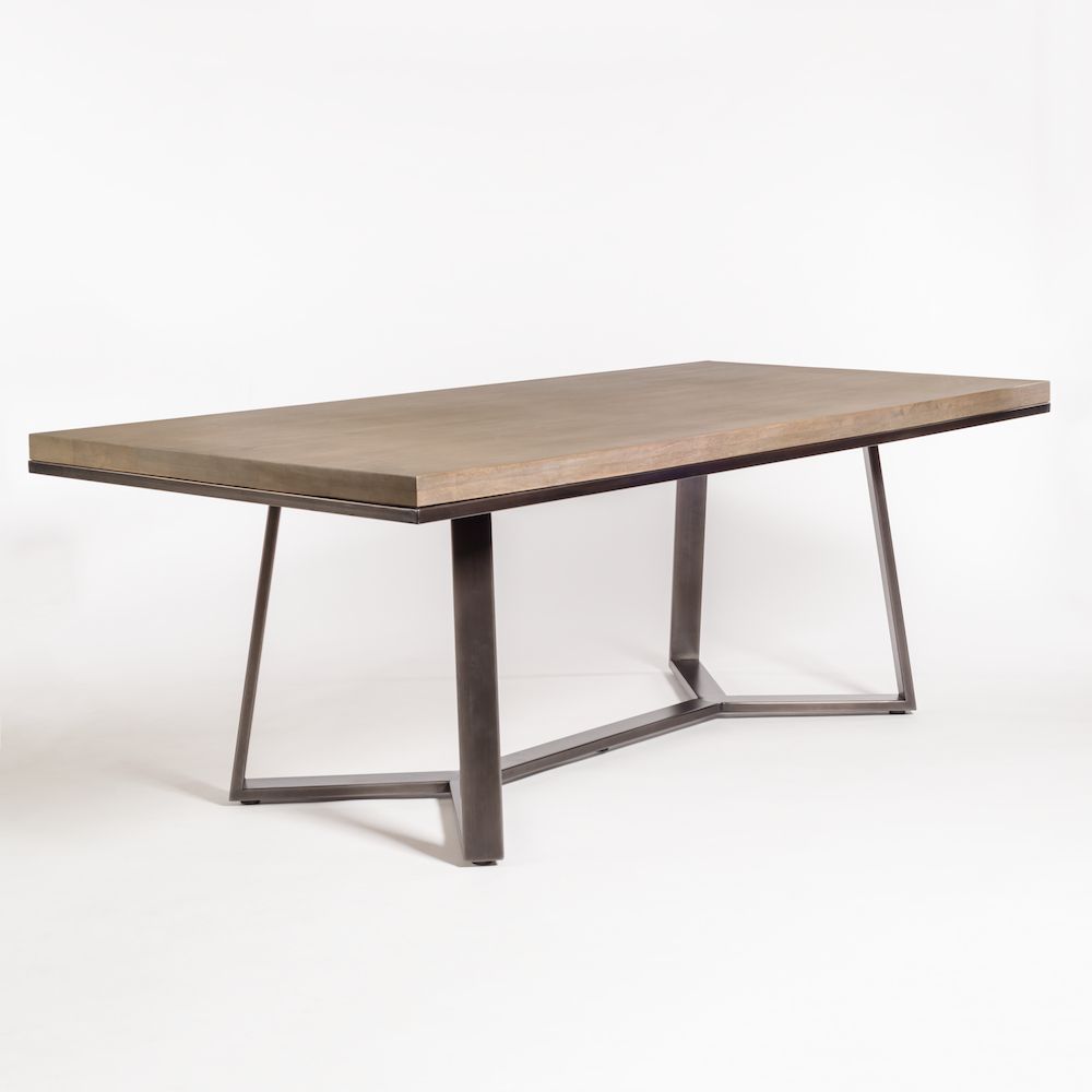 Sloan 84″ Dining Table – Alder & Tweed Furniture Throughout Latest Alder Pub Tables (View 8 of 25)