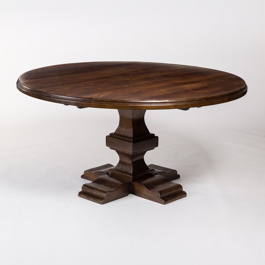 Summerton 72″ Round Dining Table – Alder & Tweed Furniture In Current Alder Pub Tables (View 11 of 25)