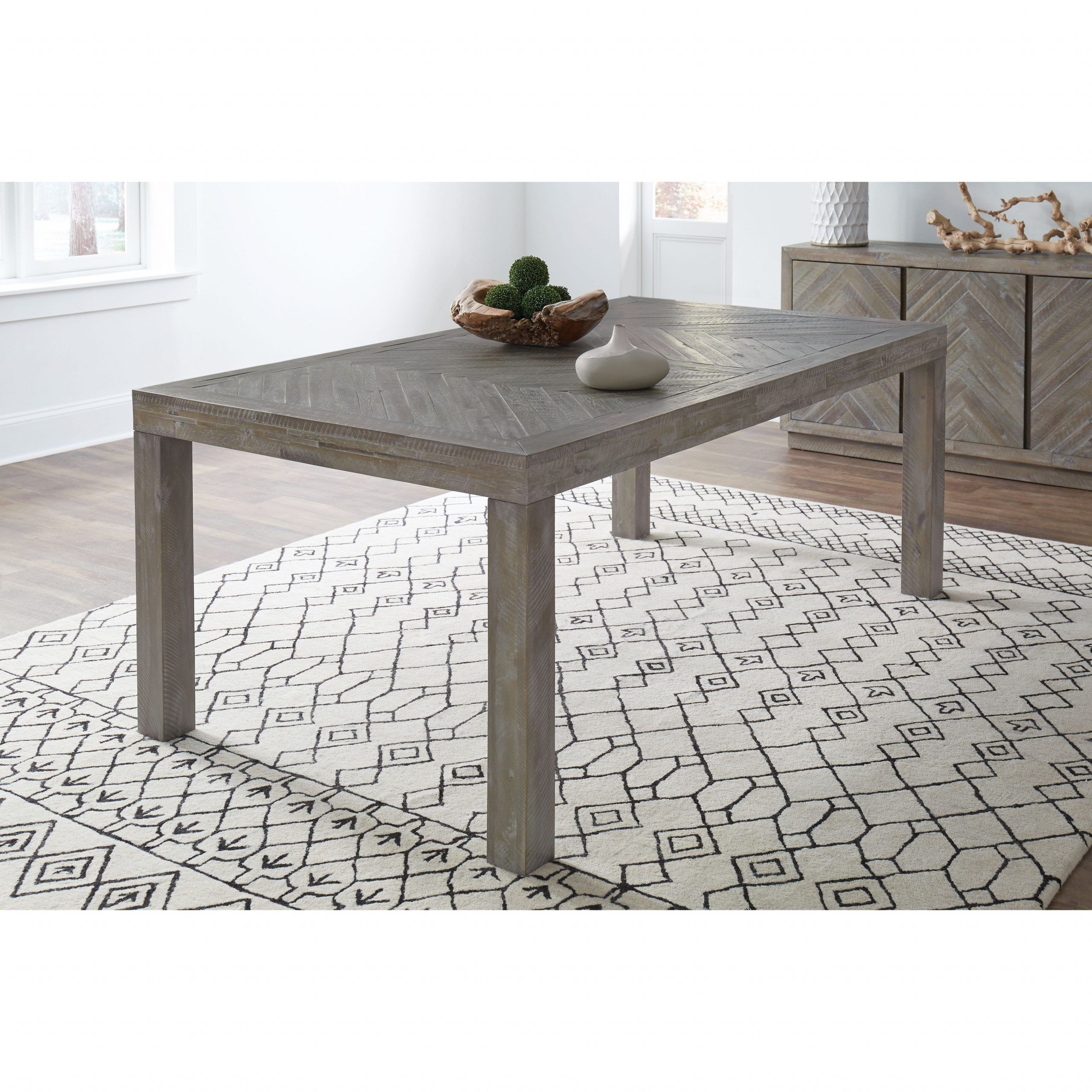 The Gray Barn Morning Star Solid Wood Rectangular Dining Table In Rustic  Latte With Regard To Most Recent Menlo Reclaimed Wood Extending Dining Tables (View 5 of 25)
