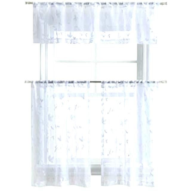 Tiered Valances – Woodspeak With Semi Sheer Rod Pocket Kitchen Curtain Valance And Tiers Sets (View 18 of 25)