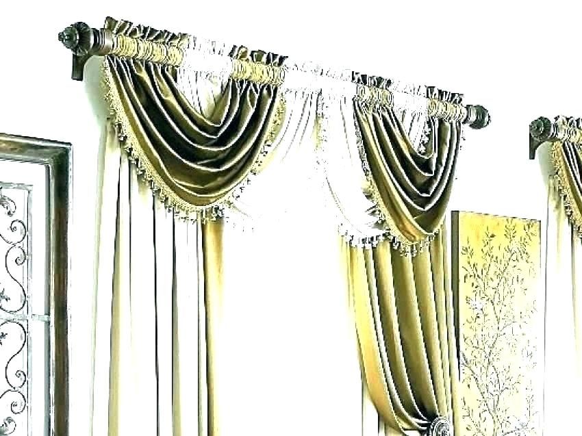 Waterfall Ruffle Curtain – Daivietgroup Pertaining To Navy Vertical Ruffled Waterfall Valance And Curtain Tiers (View 16 of 25)