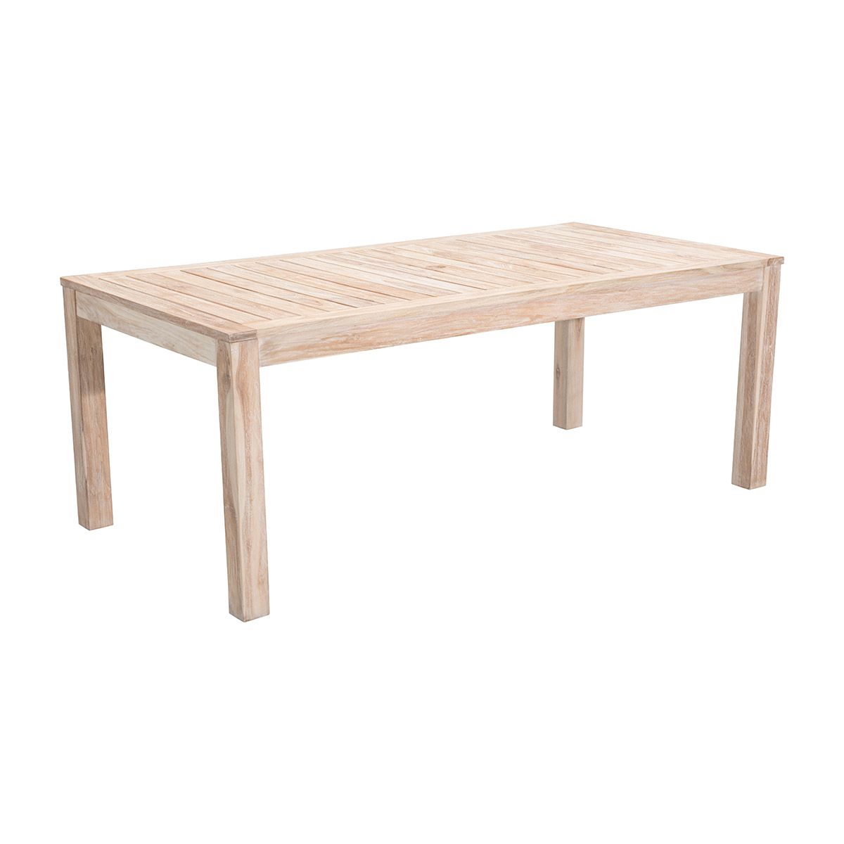 Zuo Outdoor West Port Dining Table In White Wash Intended For 2018 West Dining Tables (View 12 of 25)