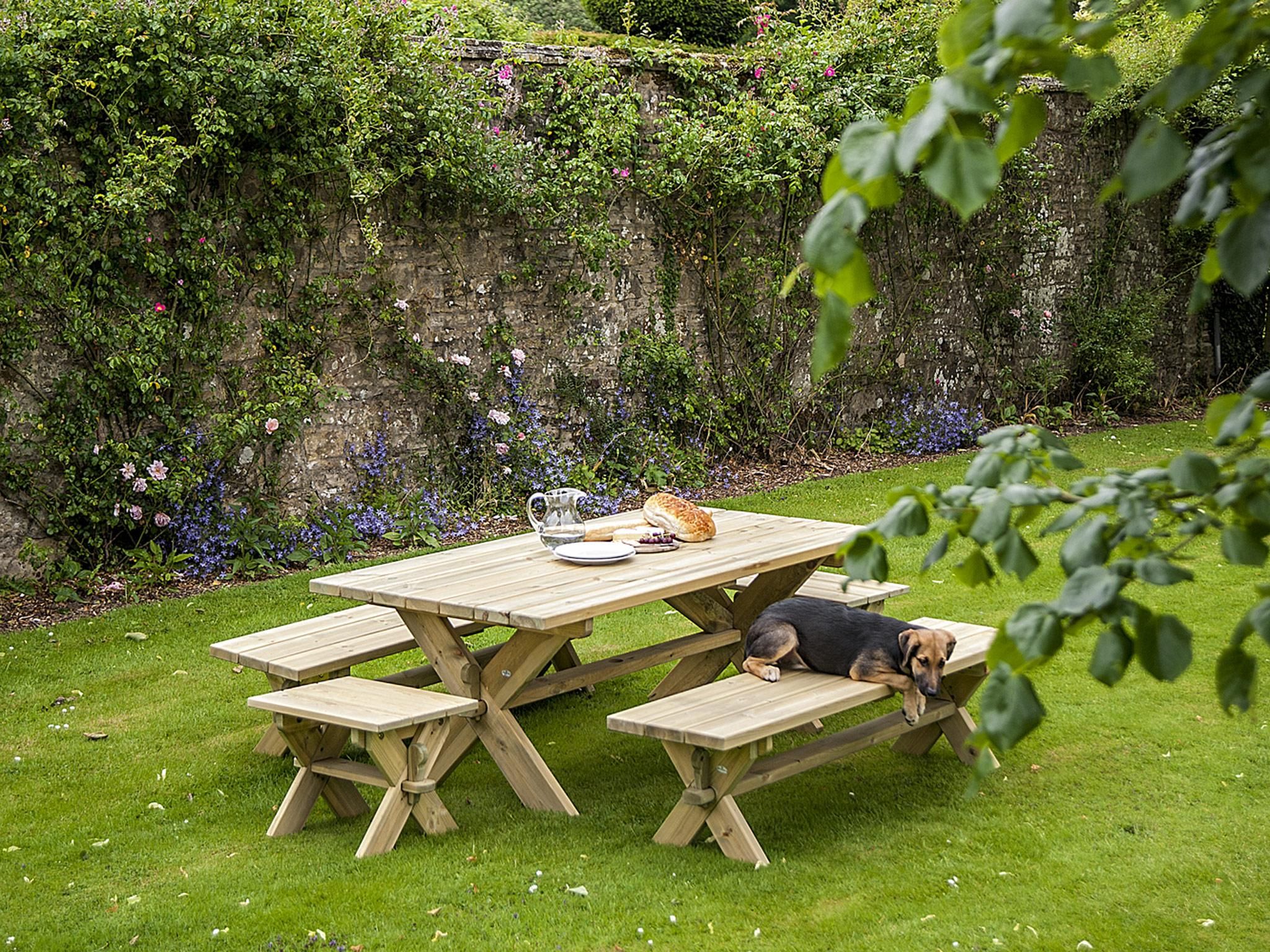 10 Best Garden Benches | The Independent Pertaining To 3 Person Light Teak Oil Wood Outdoor Swings (Photo 23 of 25)