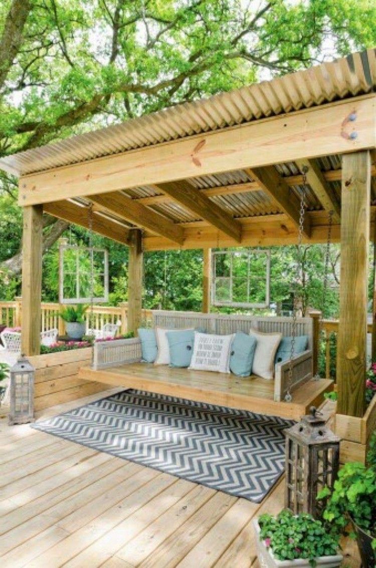 27 Finest Rural Porch Swing Ideas For Backyard – Page 29 Of In Patio Gazebo Porch Swings (View 7 of 25)