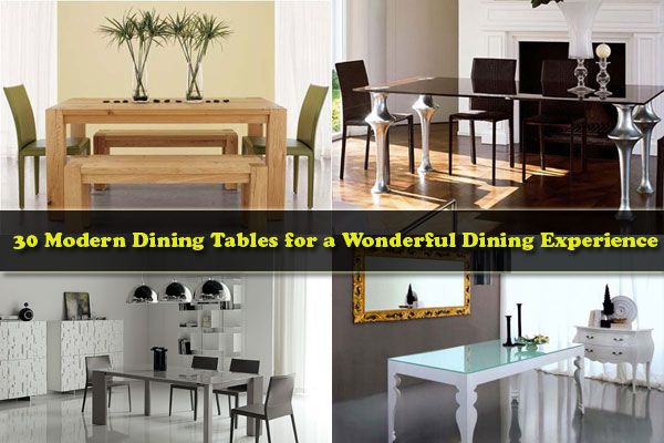 30 Modern Dining Tables For A Wonderful Dining Experience With Modern Glass Top Extension Dining Tables In Matte Black (View 25 of 25)