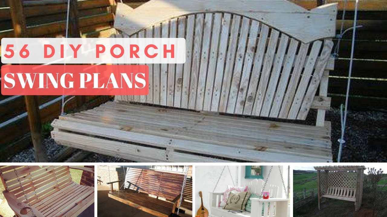 56 Diy Porch Swing Plans [Free Blueprints] – Mymydiy In A4 Ft Cedar Pergola Swings (View 22 of 25)