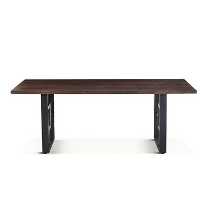78" L Dalia Dining Table Hand Crafted Solid Acacia Wood Tile Pertaining To Acacia Dining Tables With Black X Leg (View 16 of 25)