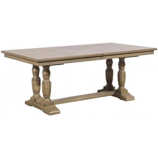 Avignon Transitional Rectangular Wood Extendable Dining Table With Transitional Rectangular Dining Tables (View 11 of 25)