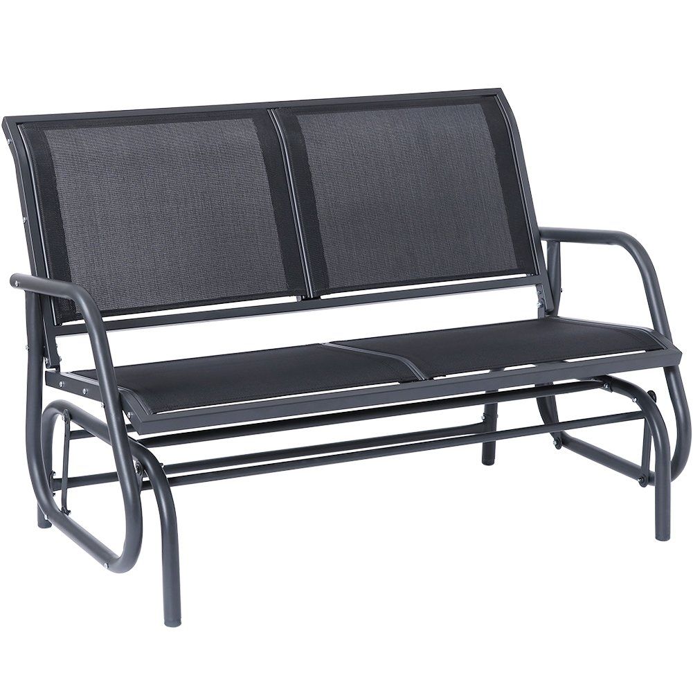 Bench Option | Patio Swing, Outdoor Glider Chair, Outdoor Glider For Steel Patio Swing Glider Benches (View 19 of 25)
