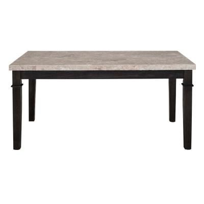 Bradley Dark Walnut Marble Dining Table Dgs100Dt – The Home For Transitional Antique Walnut Square Casual Dining Tables (View 13 of 25)