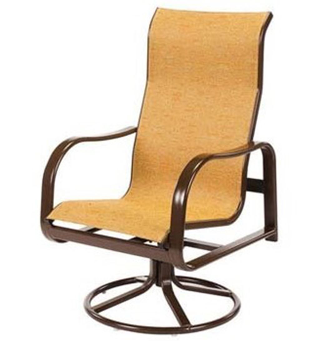 Buy Sonata High Back Swivel Rocker | Sonata High Back Swivel With Padded Sling High Back Swivel Chairs (View 20 of 25)