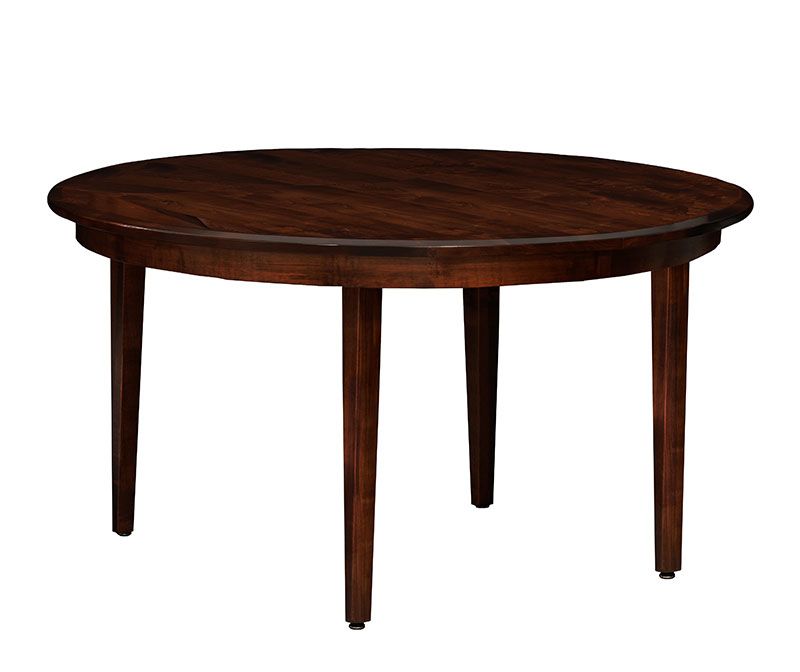 Casual Comfort Round Dining Table | Homestead Furniture Throughout Transitional Driftwood Casual Dining Tables (View 24 of 25)